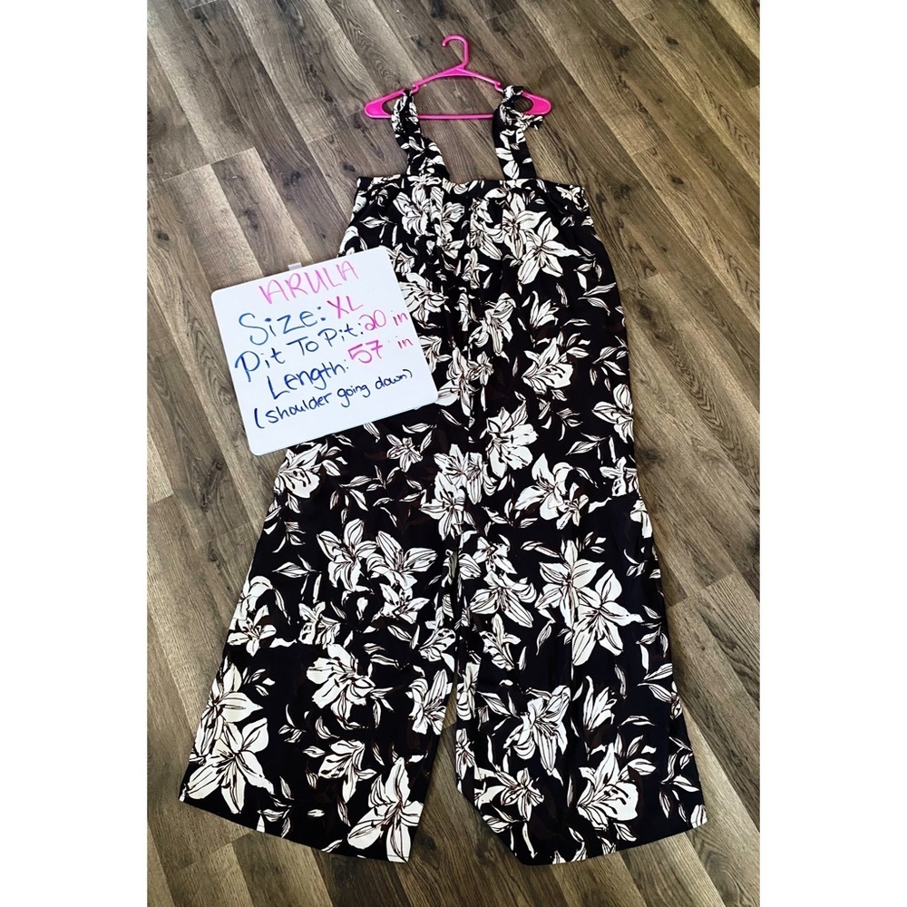 ARULA Floral Wide Leg Jumpsuit - Picture 10 of 11